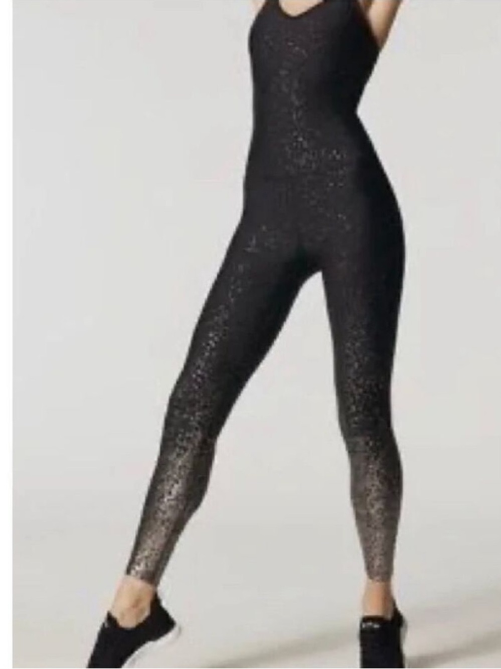 Beyond Yoga Alloy Ombre Elevation Jumpsuit Sz XL Form Fitting One-Piece SF6117